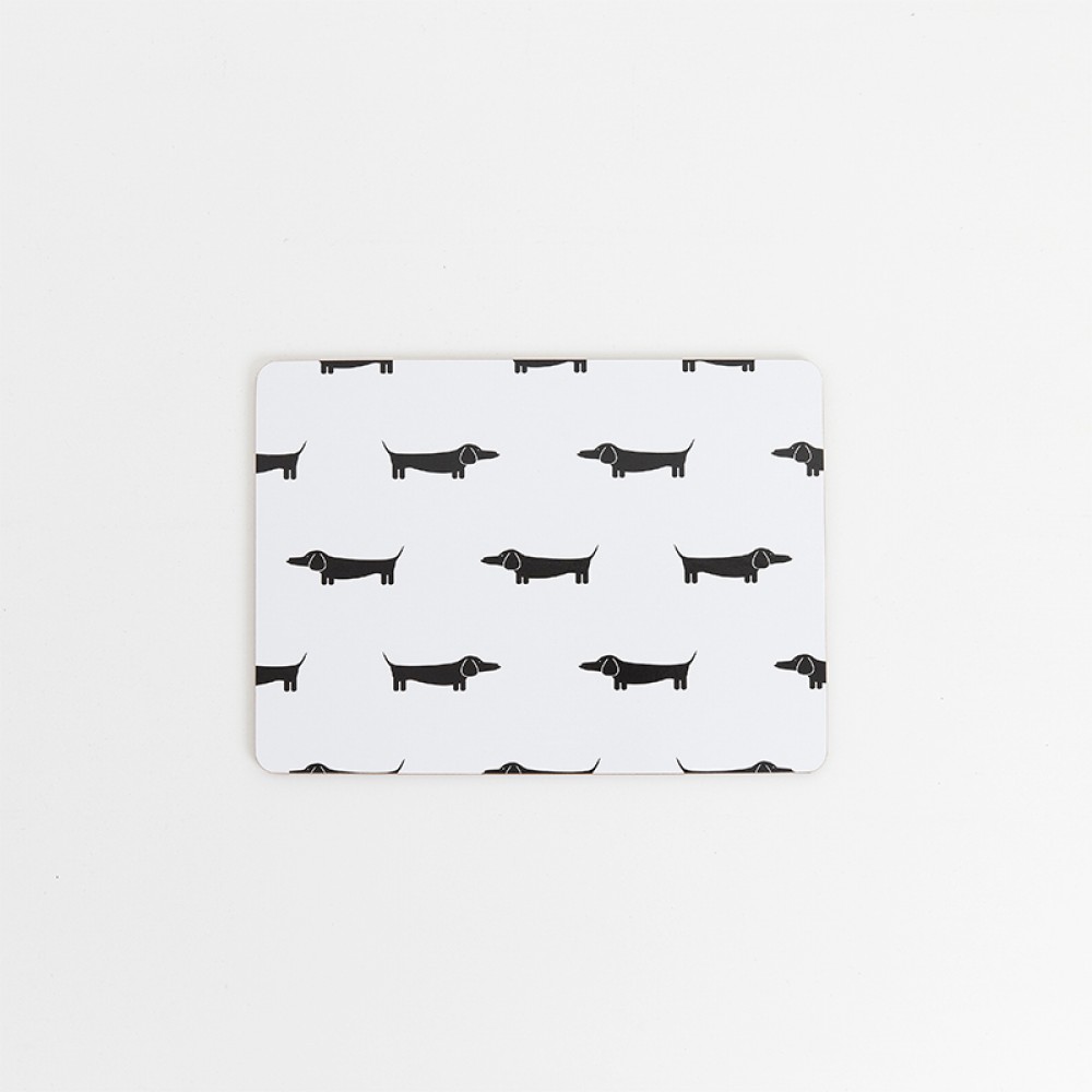 Dapper Dachshund Placemats Set of 4